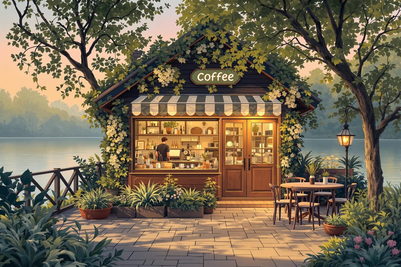 夸克网剧 - 河畔咖啡屋